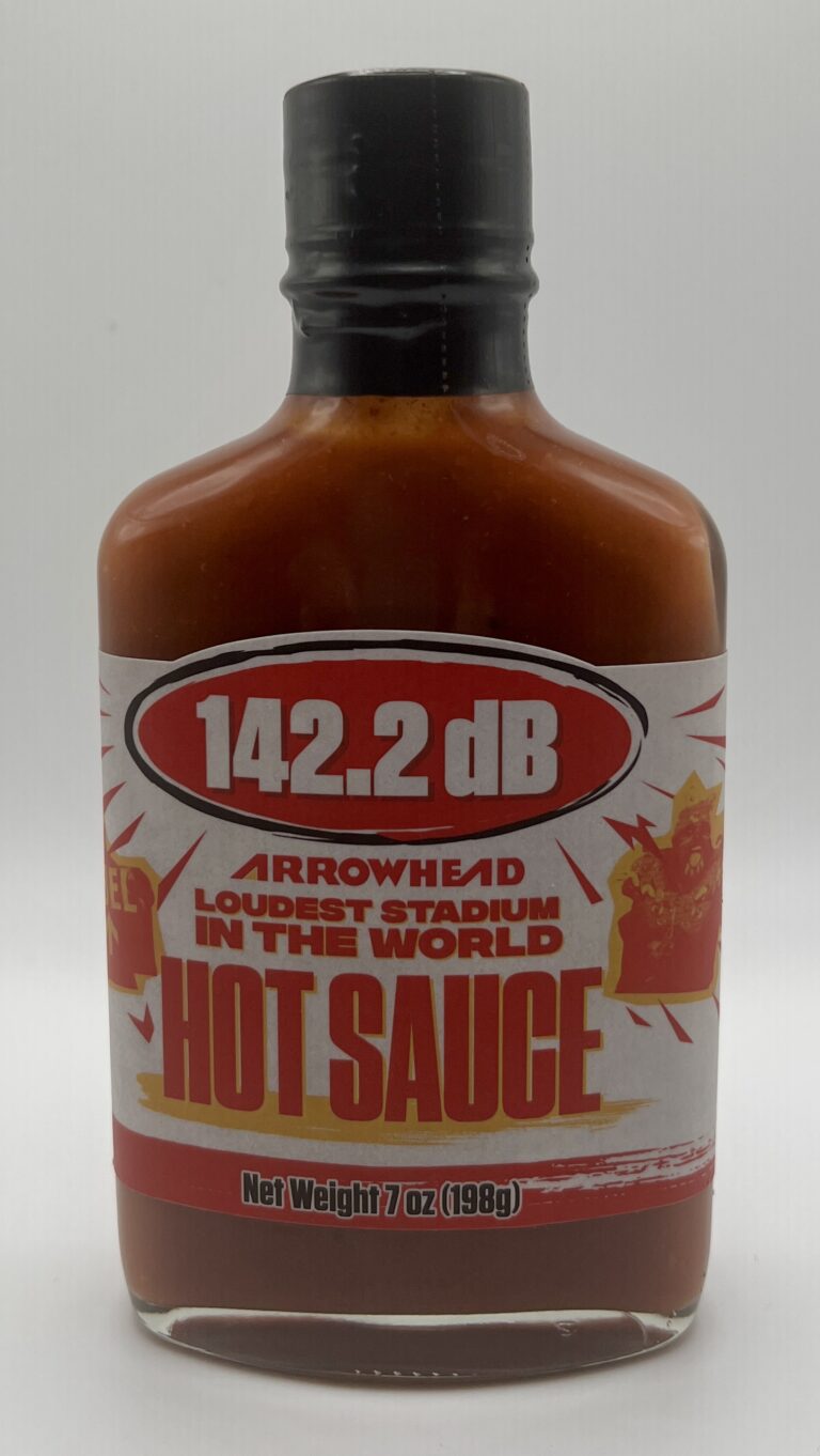 Spicin Foods – 142.2 dB Arrowhead Loudest Stadium in the World Hot Sauce