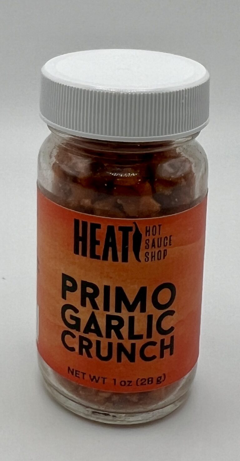 Heat Hot Sauce Shop – Primo Garlic Crunch