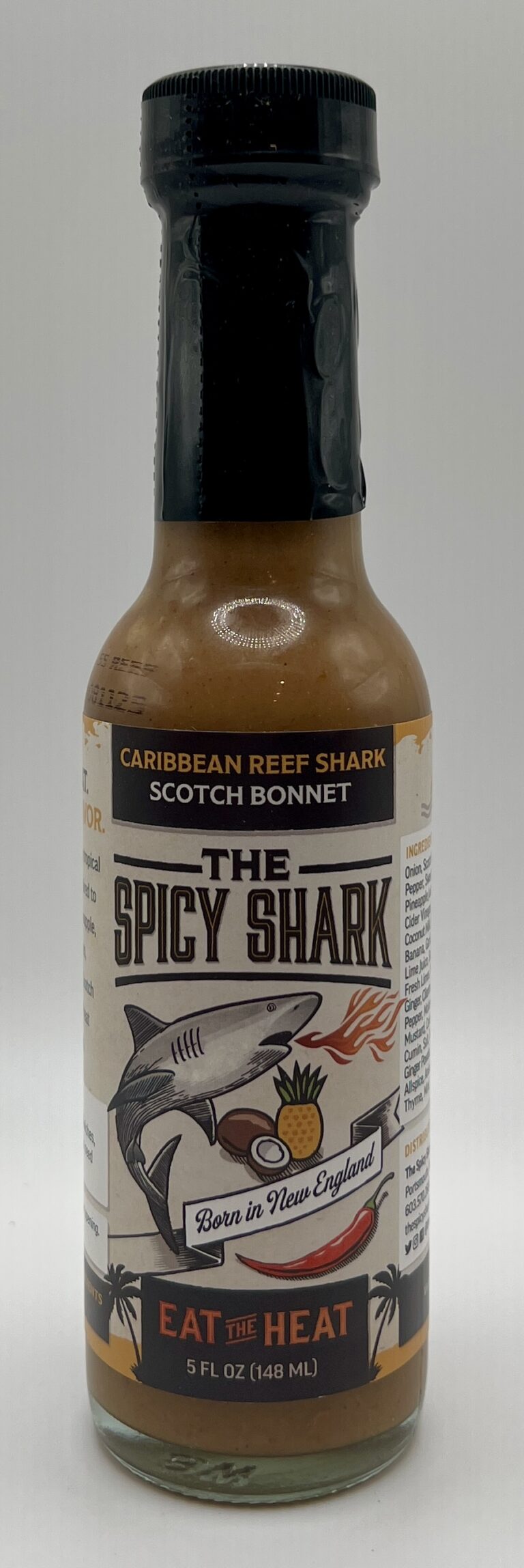 The Spicy Shark – Caribbean Reef Shark Scotch Bonnet Hot Sauce