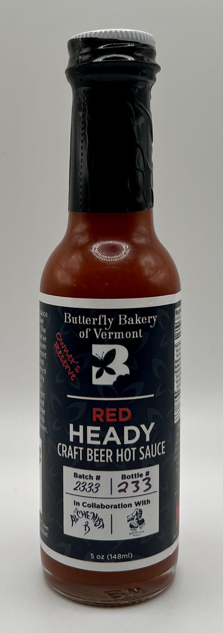 Butterfly Bakery of Vermont – Red Heady Craft Beer Sauce