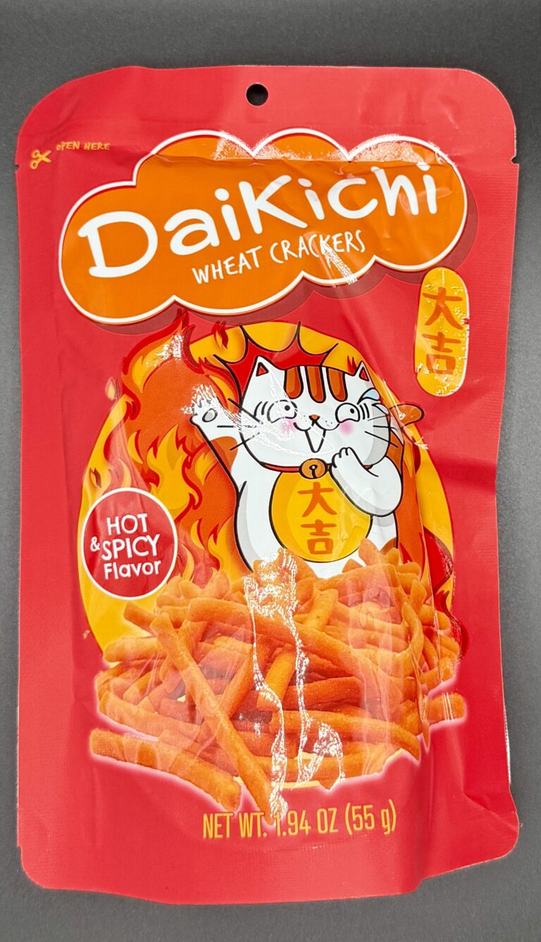 DaiKichi Wheat Crackers – Hot & Spicy Flavor