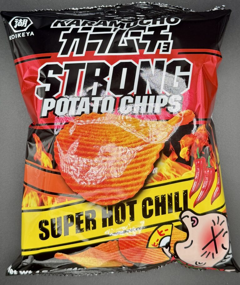 Koikeya Karamucho – Strong Potato Chips Super Hot Chili