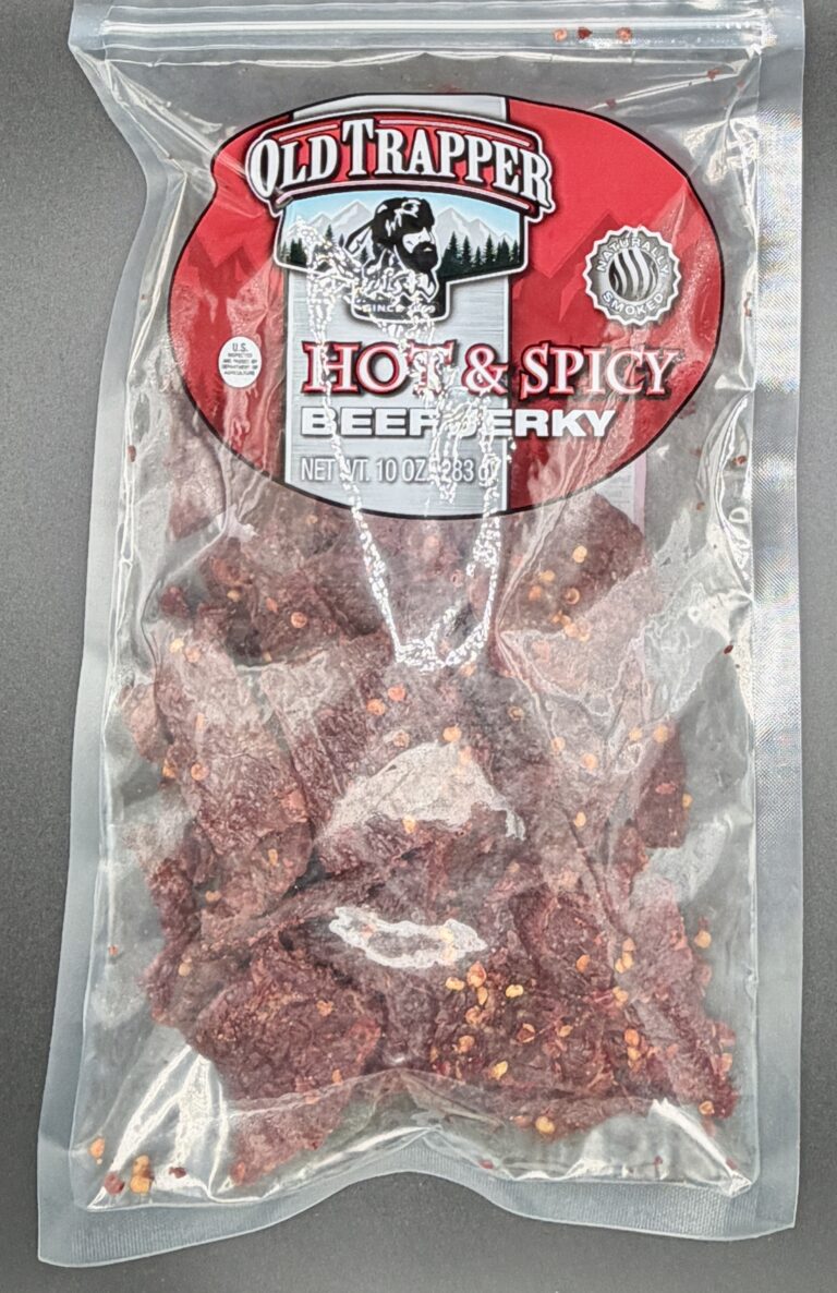 Old Trapper – Hot & Spicy Beef Jerky