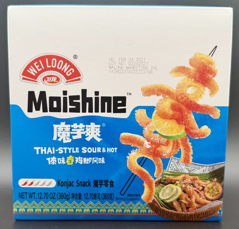 Wei Loong / Weilong Moishine – Thai-Style Sour Hot Konjac Snack