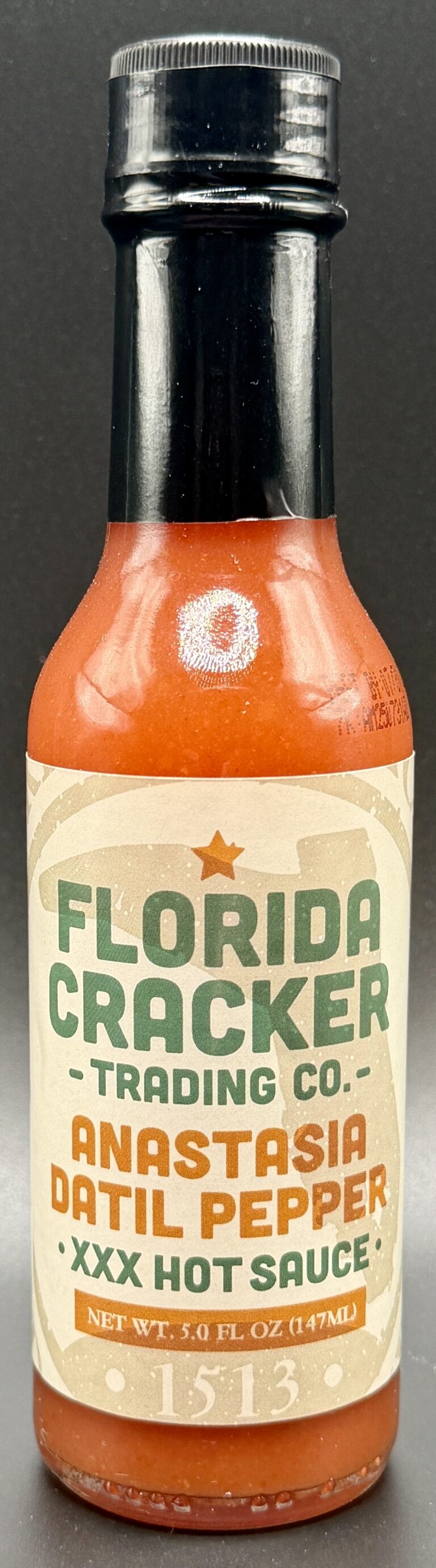 Florida Cracker Trading Co. – Anastasia Datil Pepper XXX Hot Sauce