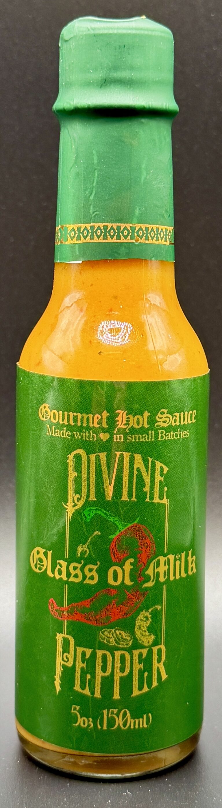 Divine Pepper – Glass of Milk Gourmet Hot Sauce