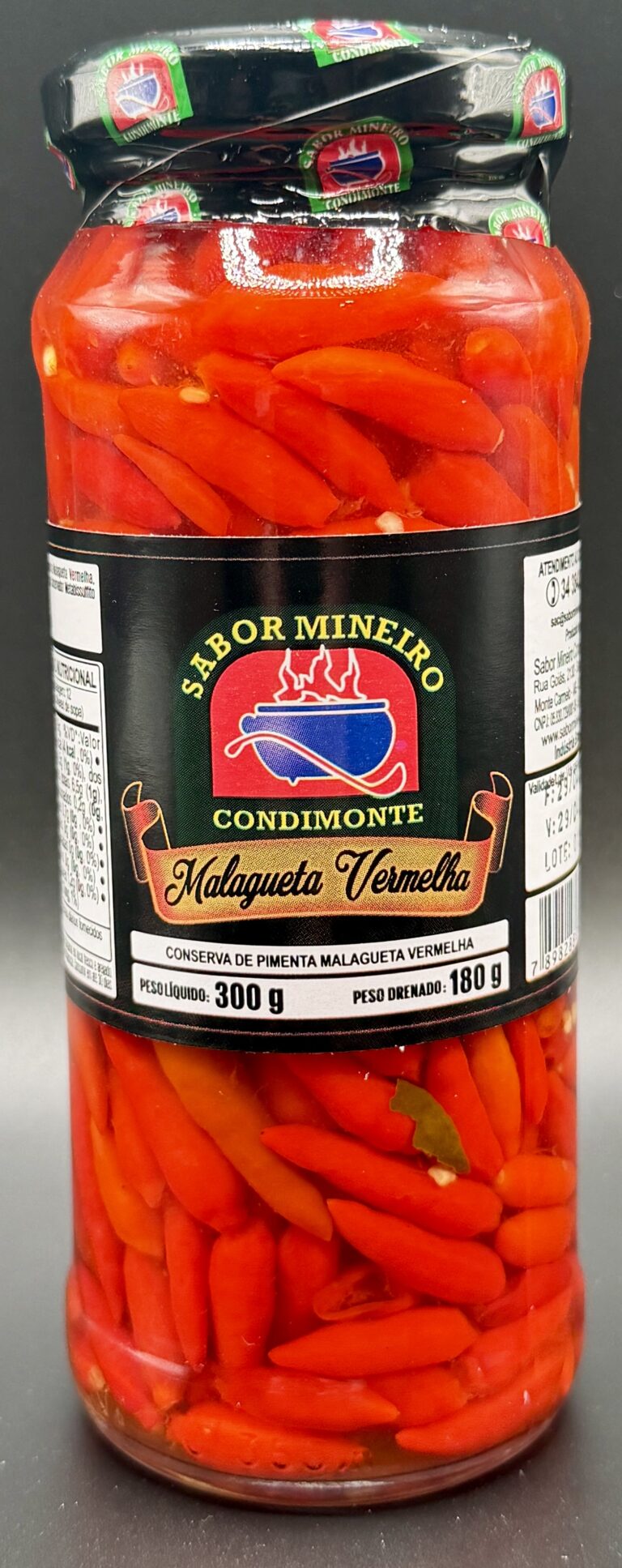 Sabor Mineiro Condimonte – Malagueta Vermelha