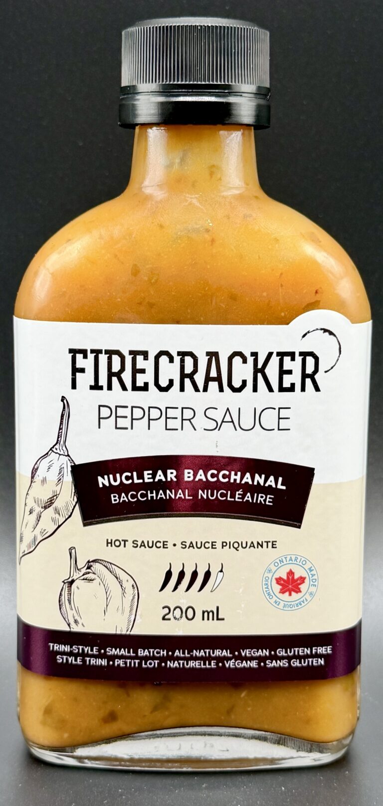 Firecracker Pepper Sauce – Nuclear Bacchanal